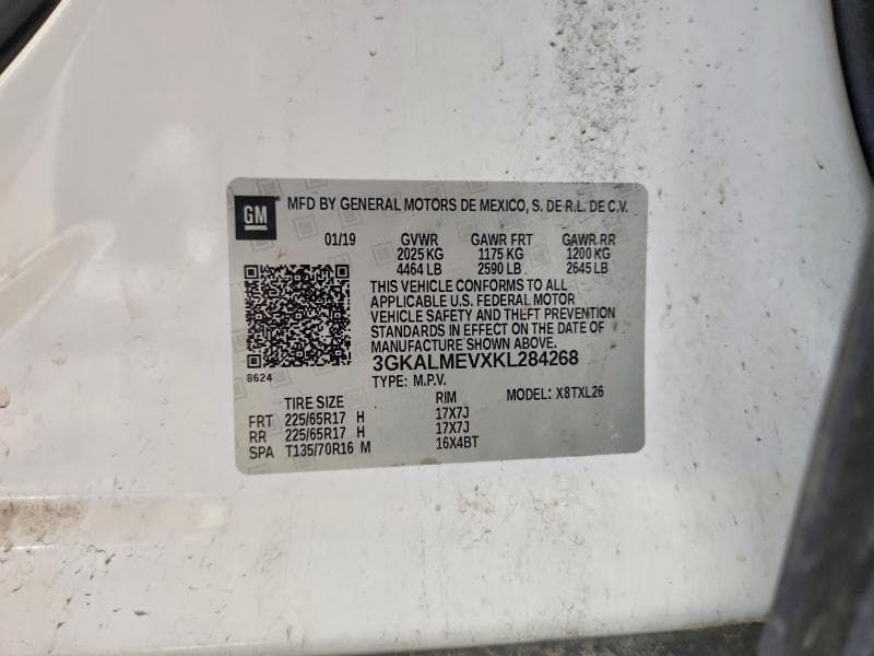 2019 GMC TERRAIN SLE 13