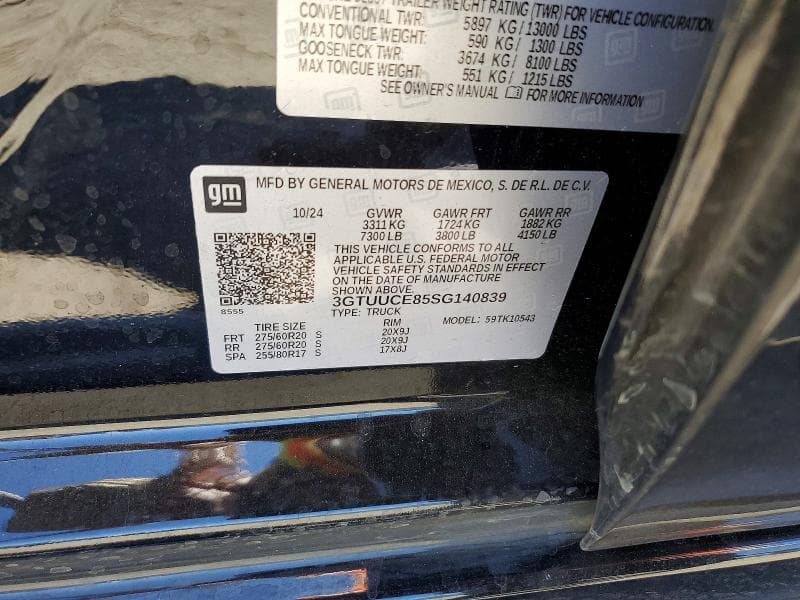 2025 GMC SIERRA K1500 ELEVATION 12