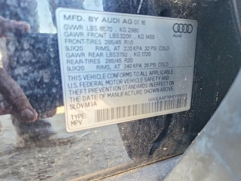 2017 AUDI Q7 PREMIUM PLUS 14