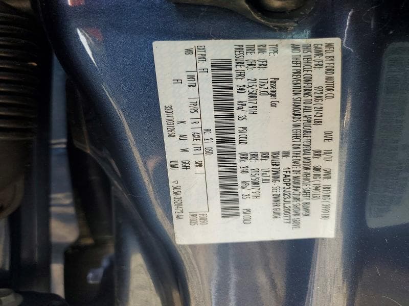2018 FORD FOCUS TITANIUM 13