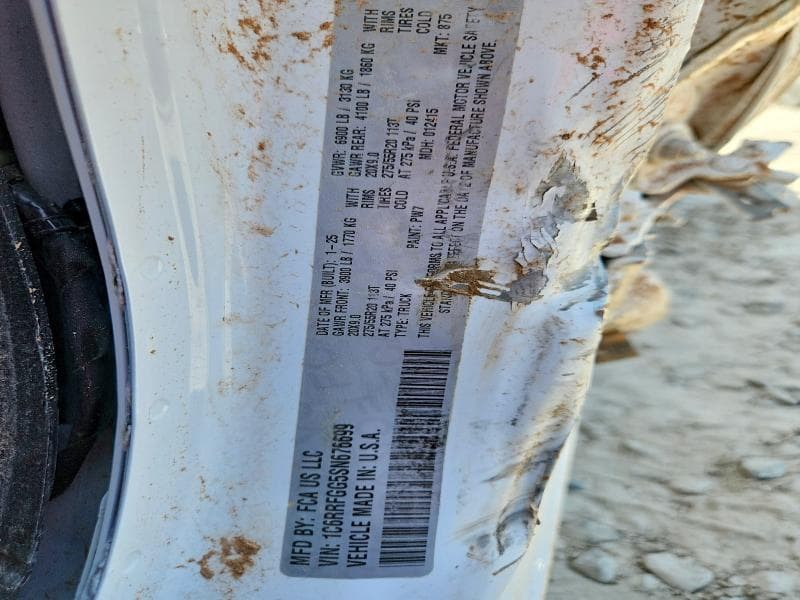 2025 RAM 1500 TRADESMAN 12