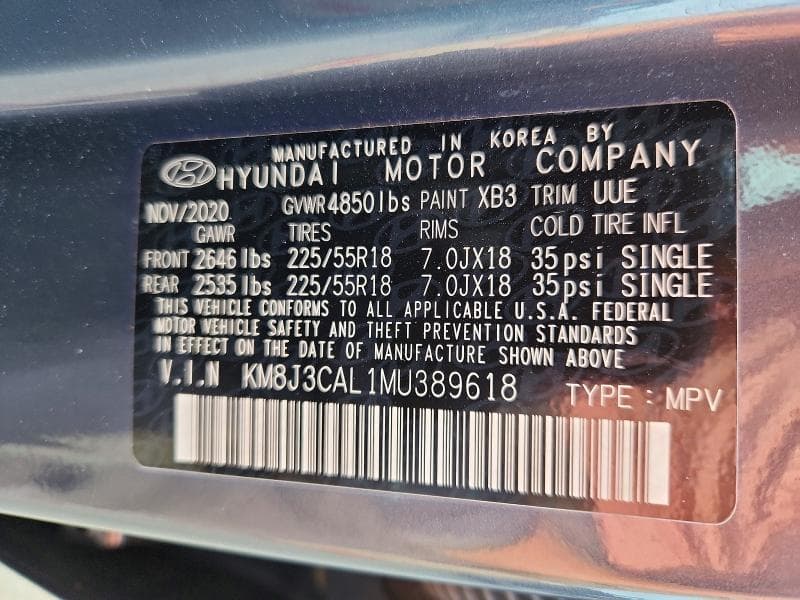 2021 HYUNDAI TUCSON SEL 14