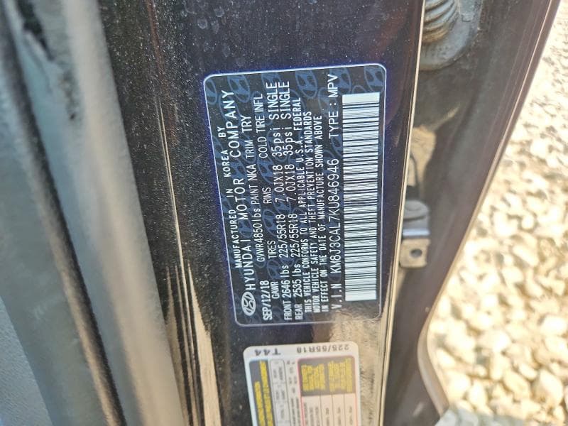 2019 HYUNDAI TUCSON SEL 12