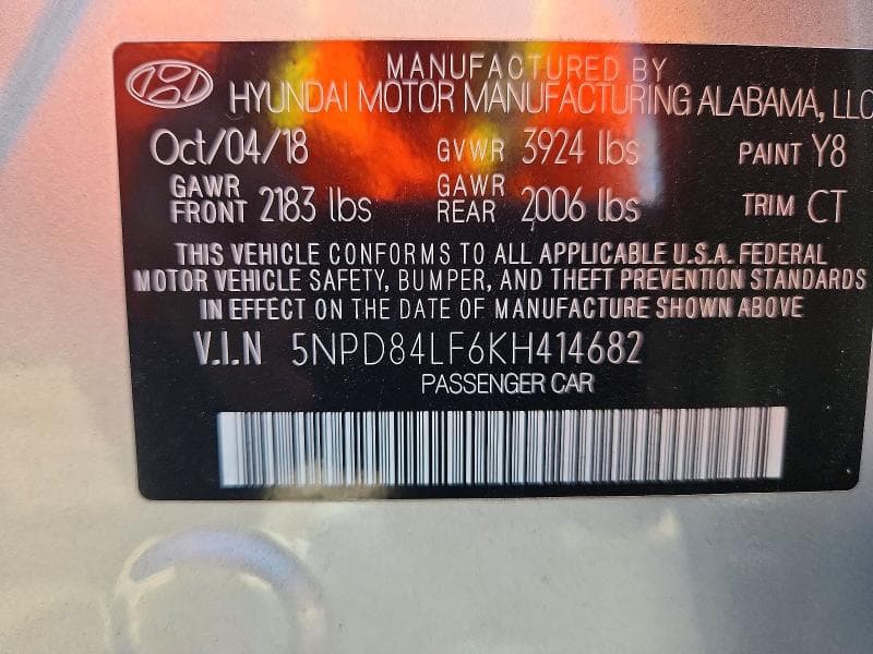 2019 HYUNDAI ELANTRA VALUE EDITION 13