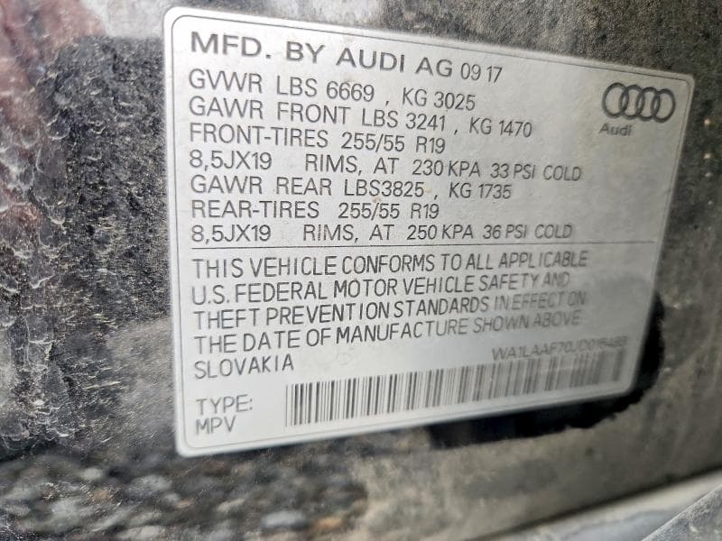 2018 AUDI Q7 PREMIUM PLUS 13