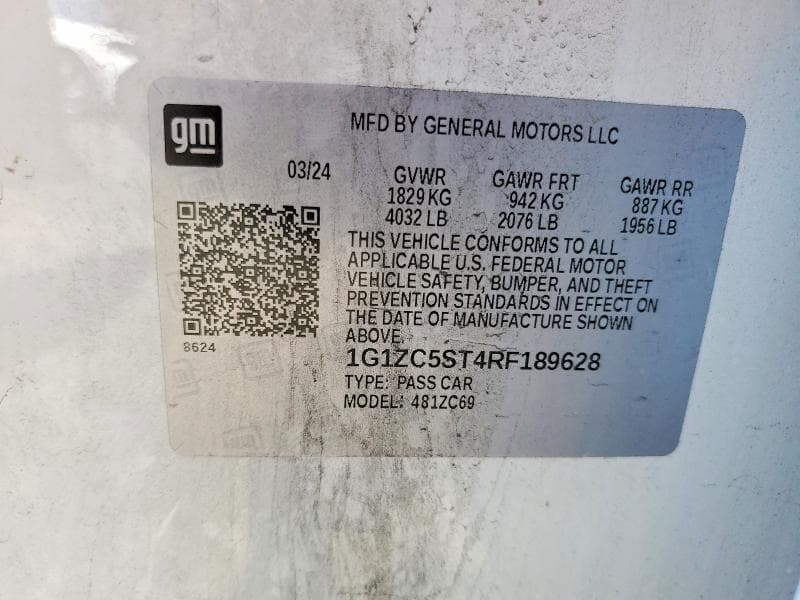 2024 CHEVROLET MALIBU LS 12