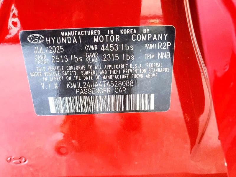 2026 HYUNDAI SONATA SE 12