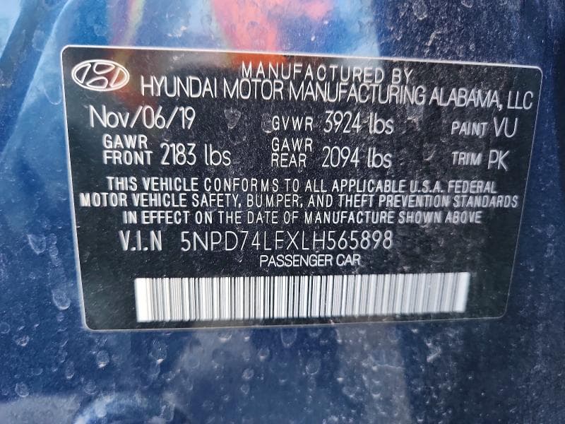 2020 HYUNDAI ELANTRA SE 23