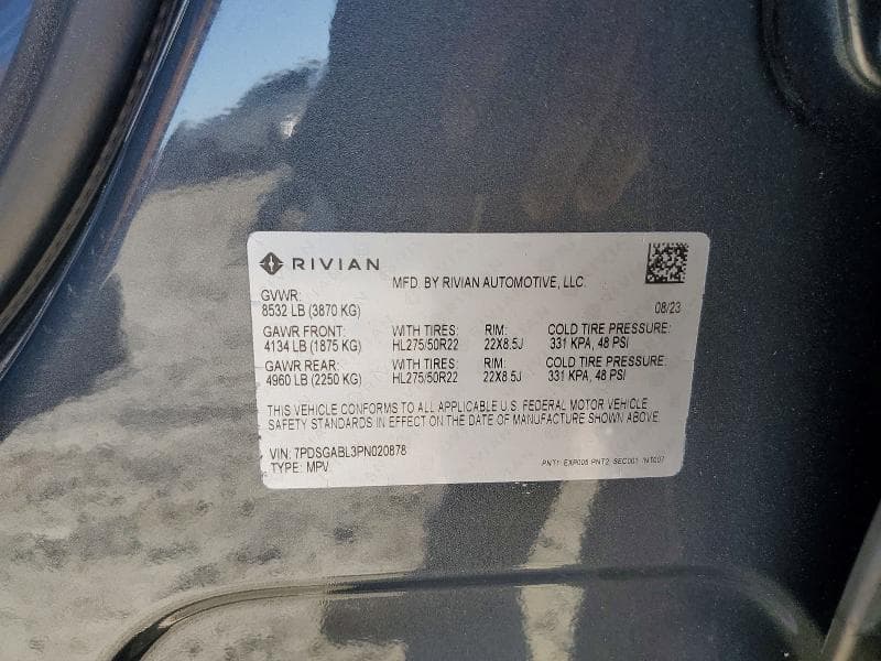 2023 RIVIAN R1S LAUNCH EDITION 12