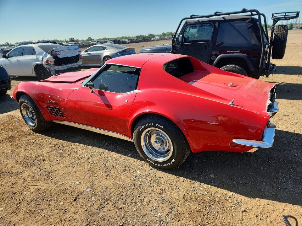 1972 CHEVROLET CORVETTE 2