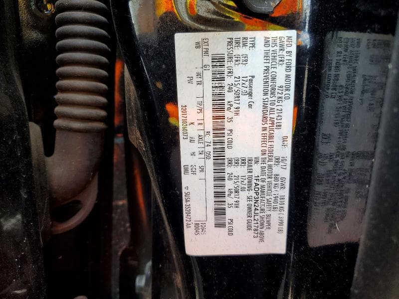 2018 FORD FOCUS TITANIUM 13