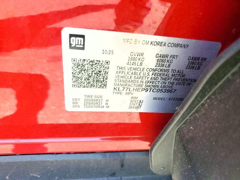 2026 CHEVROLET TRAX 1LT 13