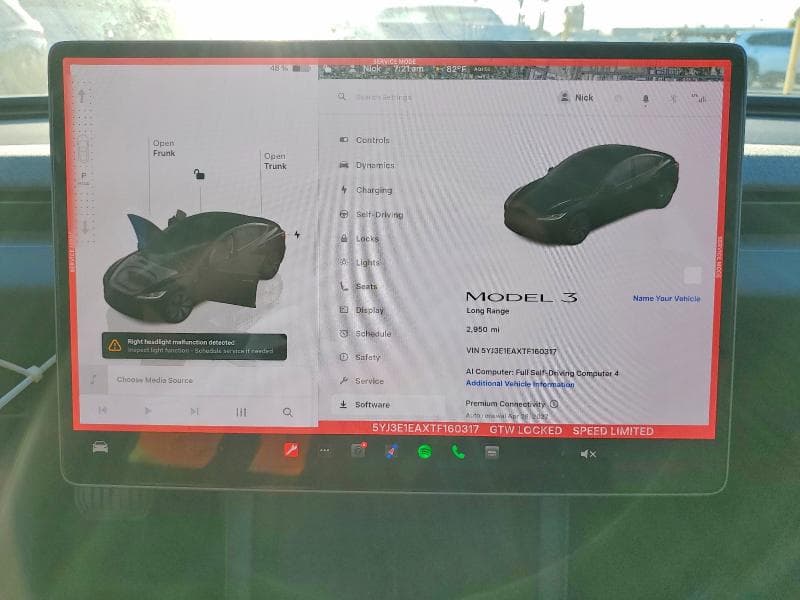 2026 TESLA MODEL 3 9