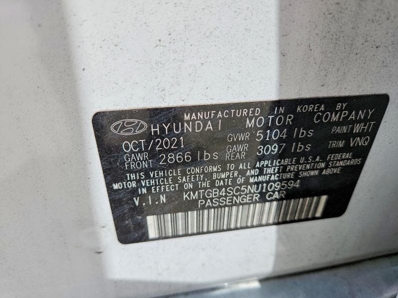 2022 GENESIS G80 2.5T 13