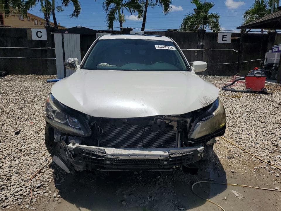 2017 HONDA ACCORD EXL 5
