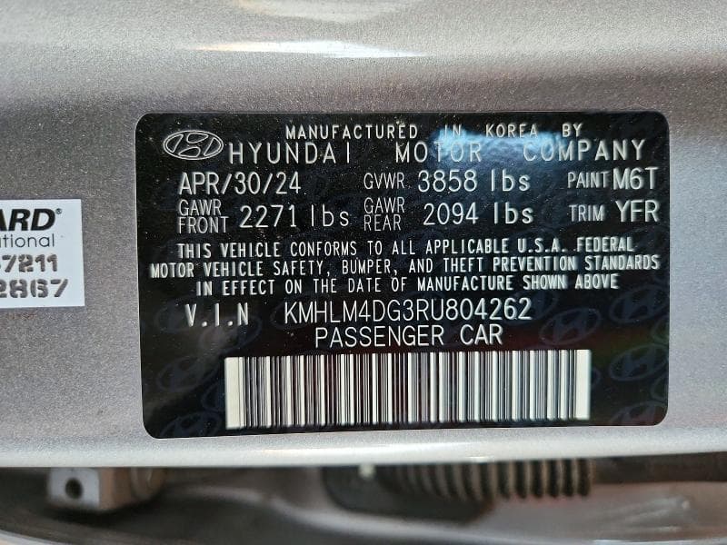 2024 HYUNDAI ELANTRA SEL 12