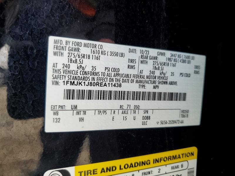 2024 FORD EXPEDITION MAX XLT 13