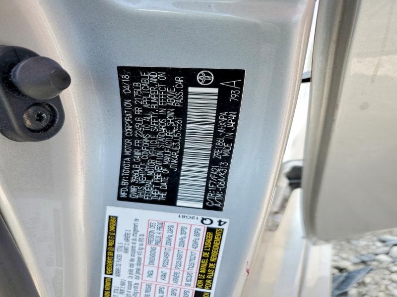 2018 TOYOTA COROLLA IM BASE 12