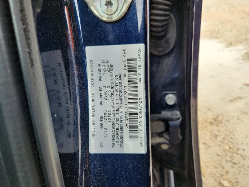 2019 MAZDA 3 PREFERRED PLUS 12