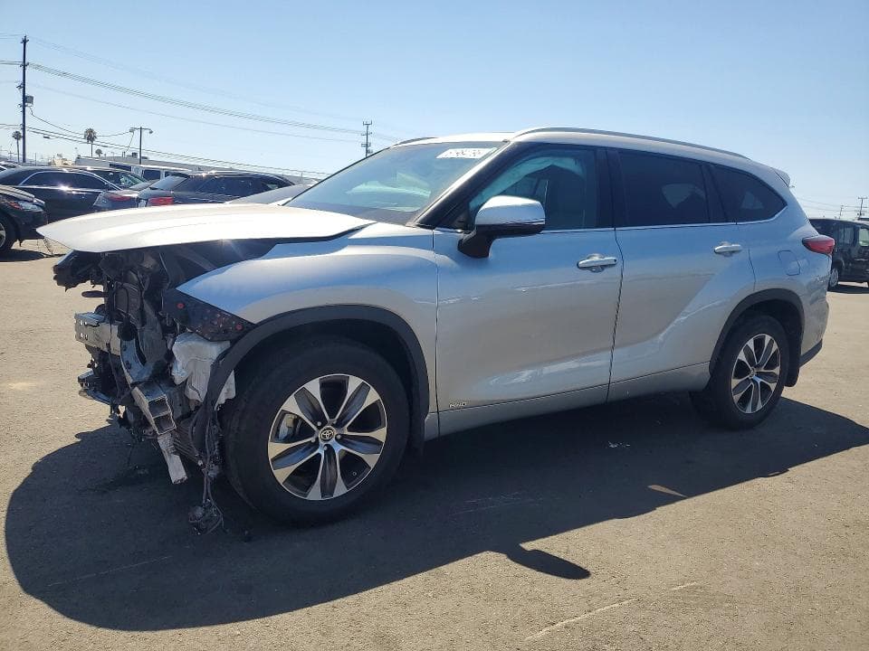 2022 TOYOTA HIGHLANDER HYBRID XLE - 1