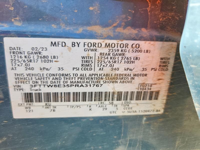 2023 FORD MAVERICK XL 13