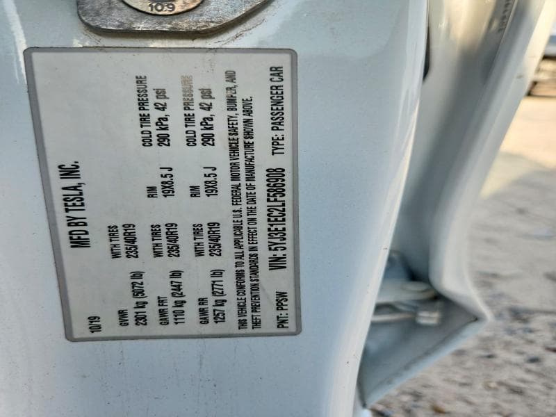 2020 TESLA MODEL 3 13