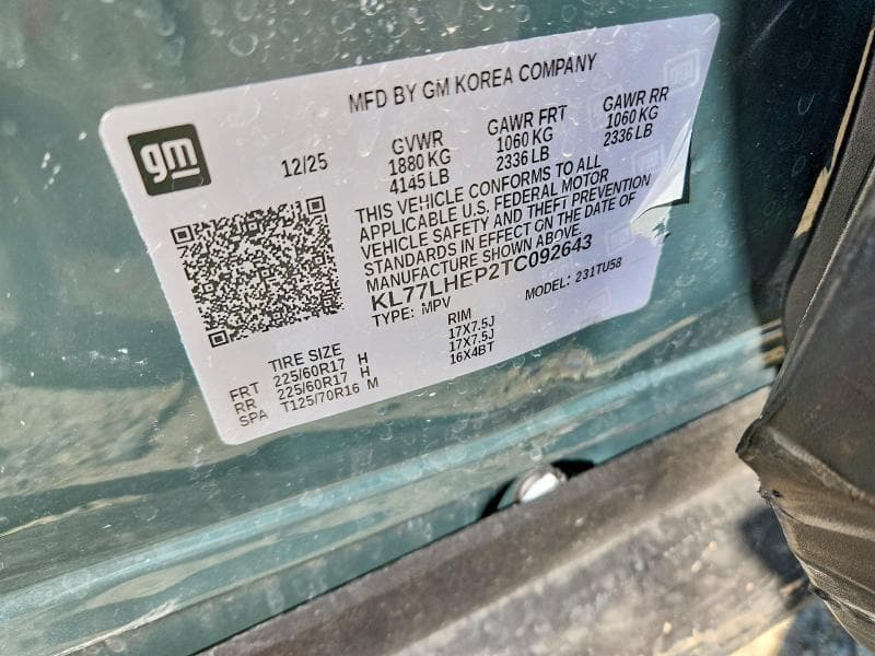 2026 CHEVROLET TRAX 1LT 14