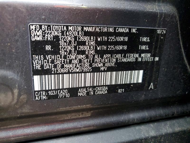 2024 TOYOTA RAV4 LIMITED 13