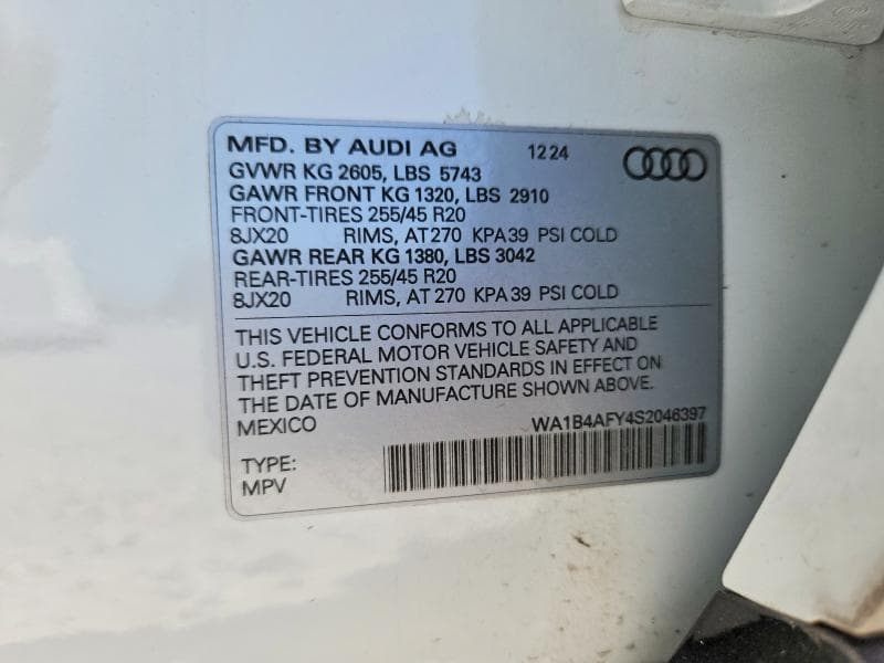 2025 AUDI SQ5 PREMIUM PLUS 12