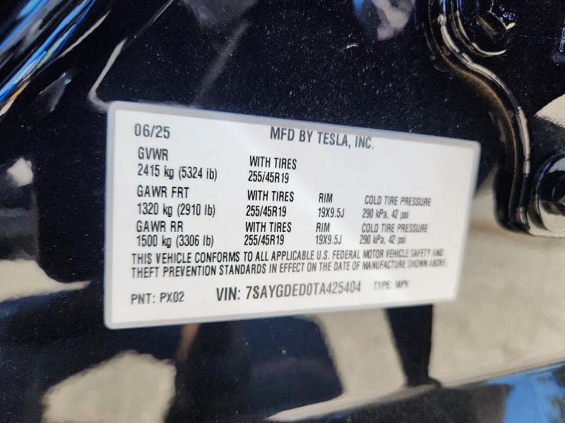 2026 TESLA MODEL Y 13