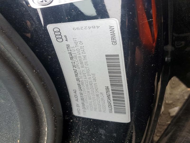 2017 AUDI A6 PREMIUM PLUS 12