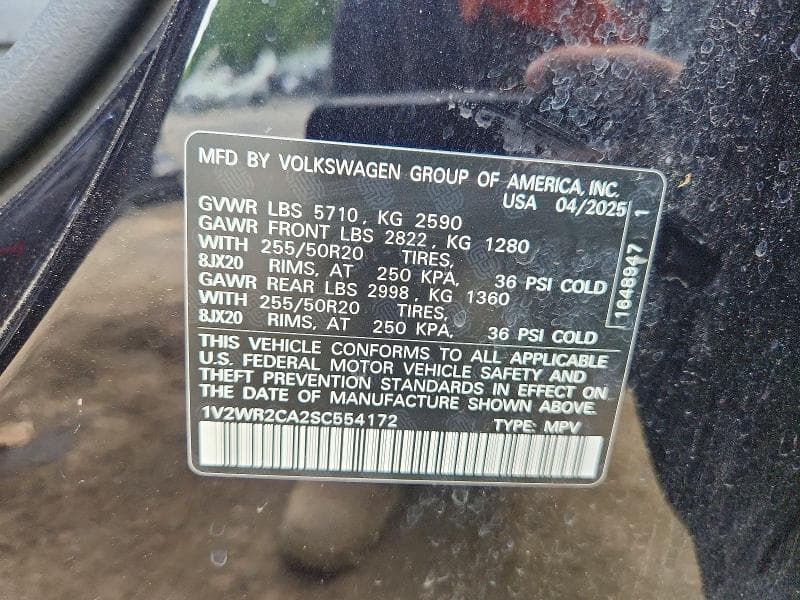 2025 VOLKSWAGEN ATLAS SE 13