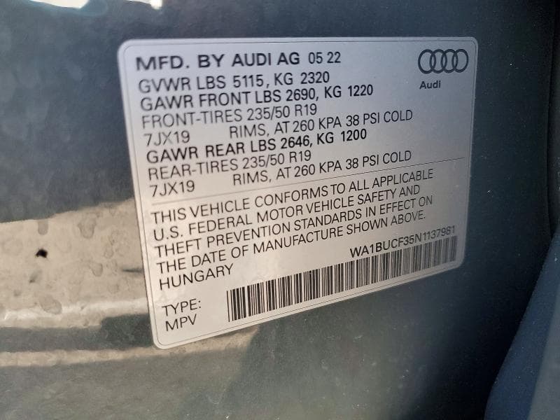 2022 AUDI Q3 PREMIUM PLUS 40 13