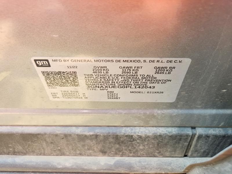 2023 CHEVROLET EQUINOX LT 13
