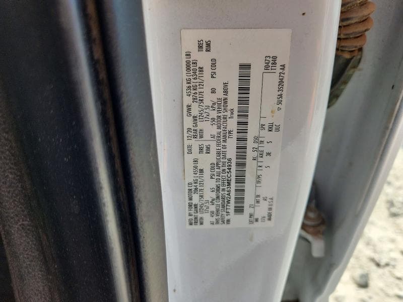 2021 FORD F250 SUPER DUTY 12