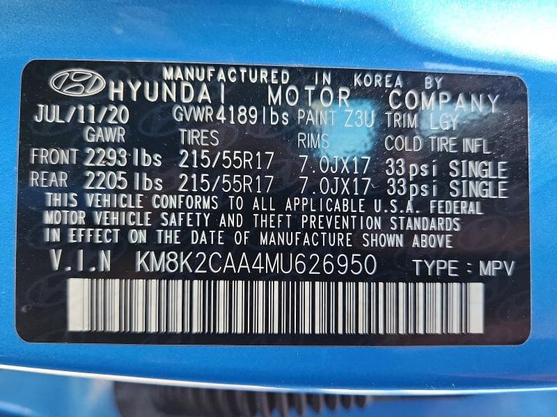 2021 HYUNDAI KONA SEL 14