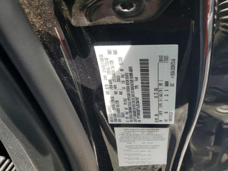 2020 FORD F350 SUPER DUTY 13