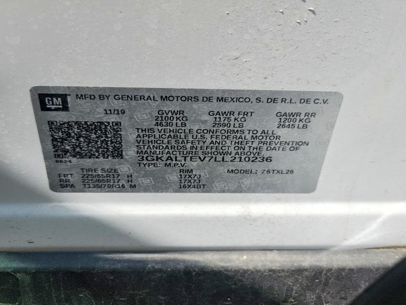 2020 GMC TERRAIN SLE 13