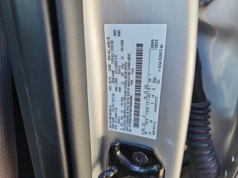 2019 FORD F150 SUPERCREW 13