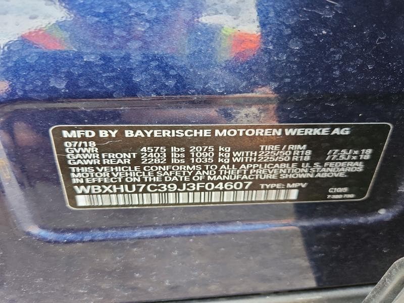 2018 BMW X1 SDRIVE28I 13