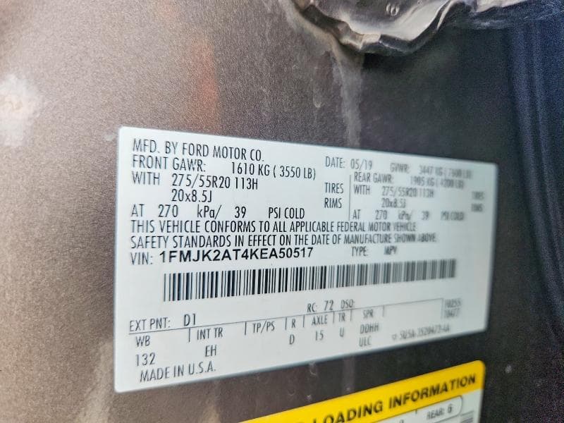2019 FORD EXPEDITION MAX LIMITED 13