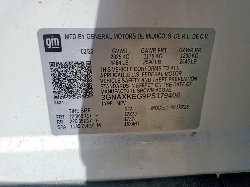 2023 CHEVROLET EQUINOX LT 12