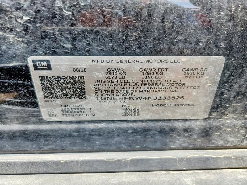 2019 CHEVROLET TRAVERSE LS 13