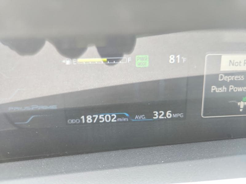 2017 TOYOTA PRIUS PRIME PLUS 9
