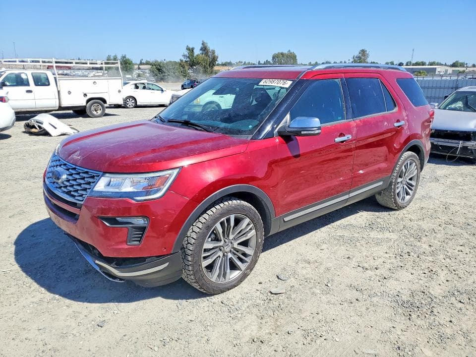 2018 FORD EXPLORER PLATINUM - 1