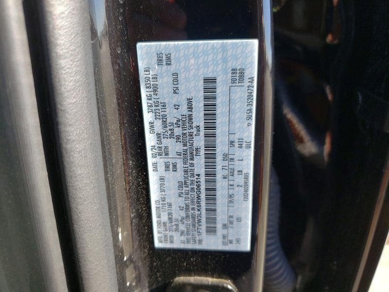 2024 FORD F150 LIGHTNING XLT 13
