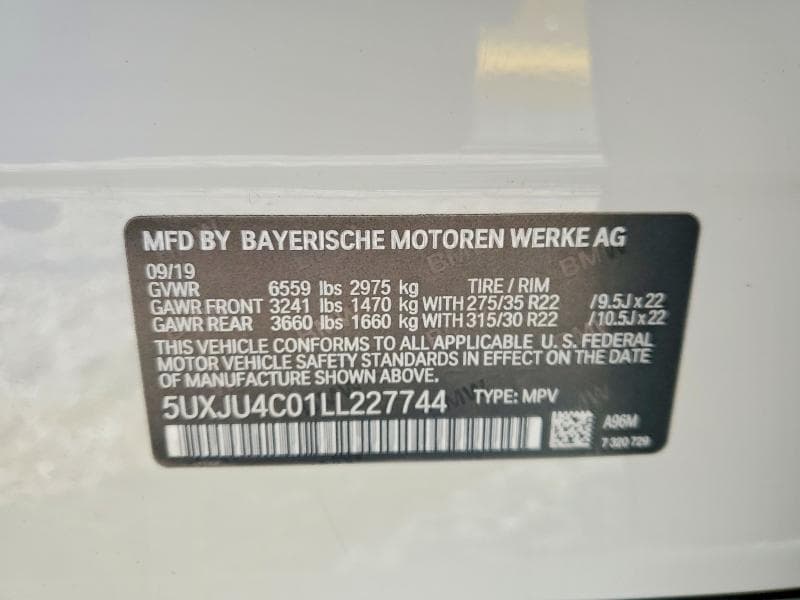 2020 BMW X5 M50I M50I 13