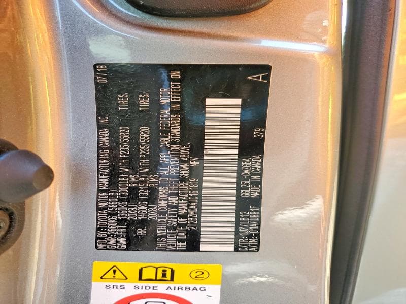 2018 LEXUS RX 350 BASE 13