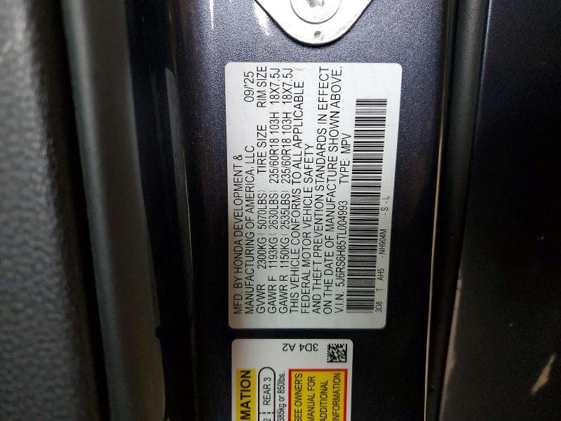 2026 HONDA CR-V SPORT-L 14