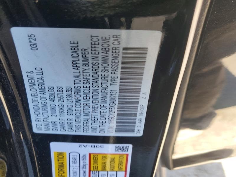 2025 HONDA ACCORD HYBRID SPORT 12